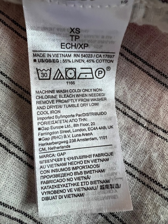 Striped button down shirt - Picture 4 of 4